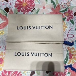 Louis Vuitton shoes dust bag
